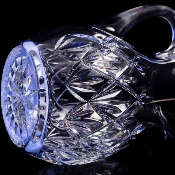 Tiffany and Co. Crystal Water Pitcher With Hand-Cut Floral Design | Sybil - Picture 8 of 10